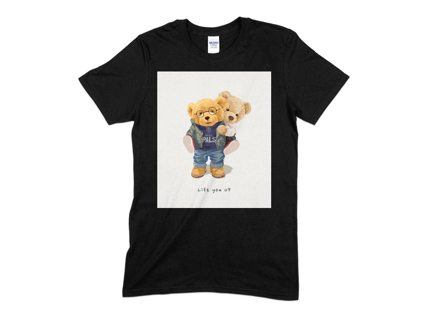 Lift You Up Bear Couple Shirt, Couple Love T-shirt