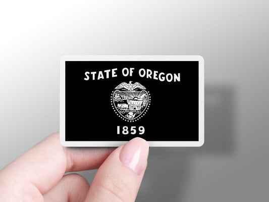 State of Oregon Flag Sticker