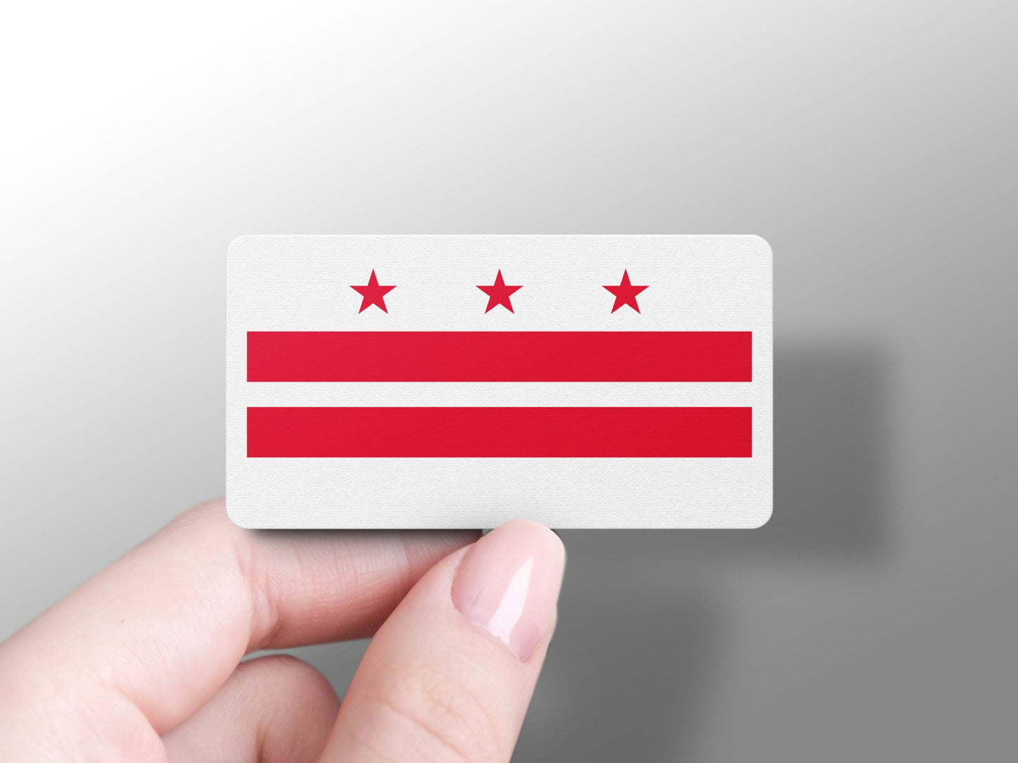 Washington, D.C. Flag Sticker