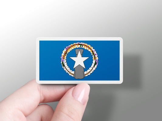 Northern Mariana Islands Flag Sticker