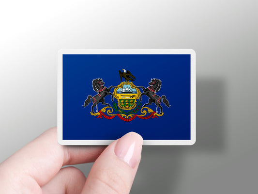 Pennsylvania Flag Sticker