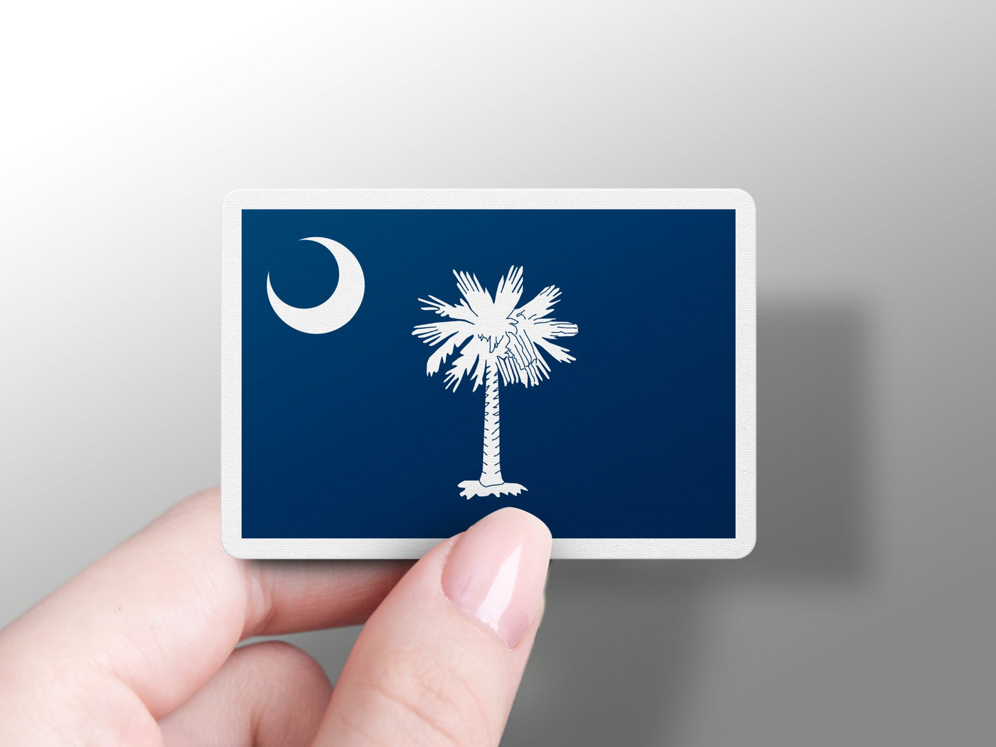 South Carolina State Flag Sticker