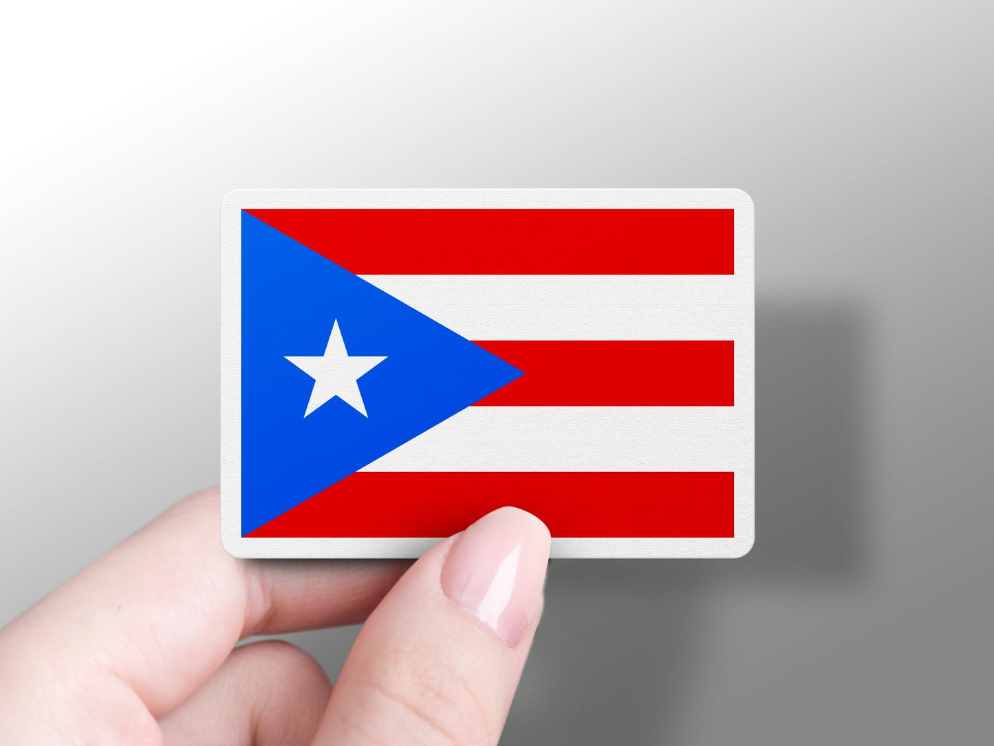Puerto Rico State Flag Sticker