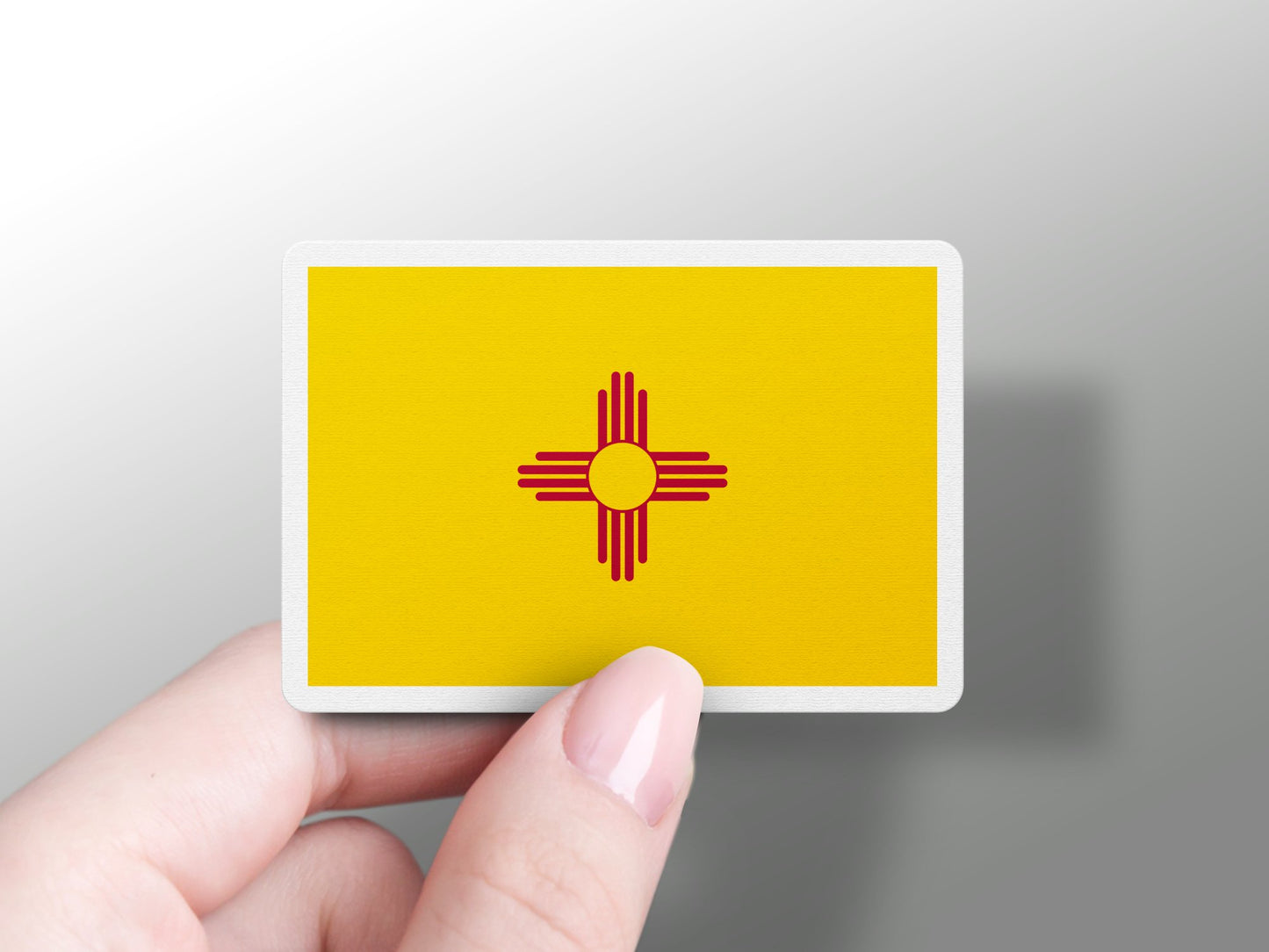 New Mexico State Flag Sticker