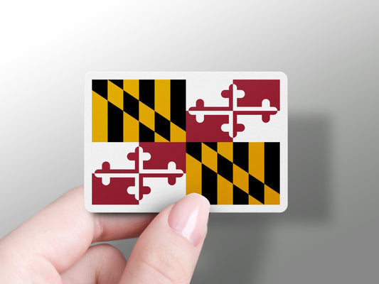 Maryland State Flag Sticker