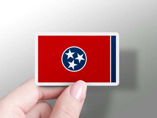 Tennessee State Flag Sticker