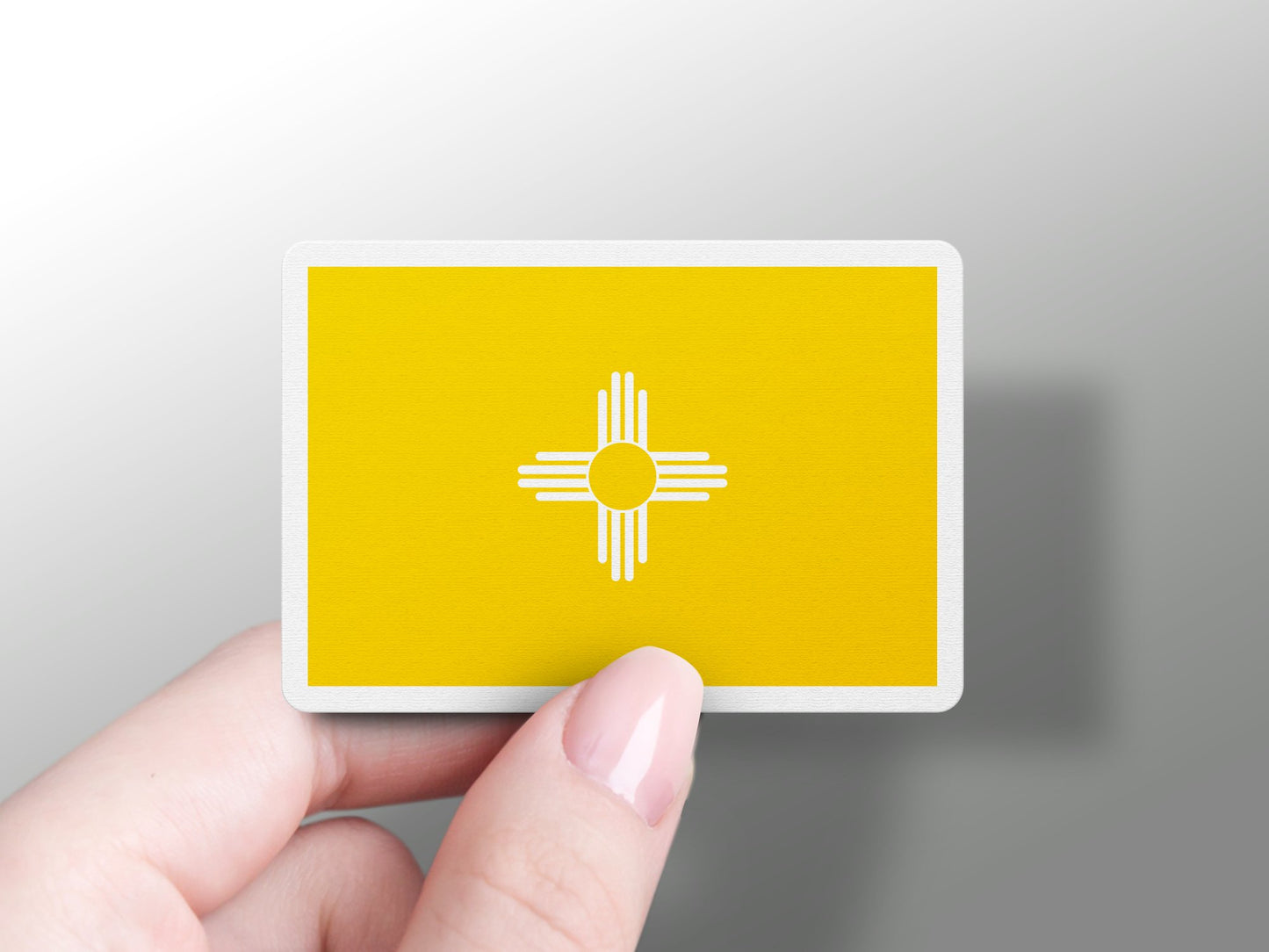 New Mexico State Flag Sticker