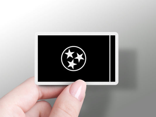 Tennessee State Flag Sticker