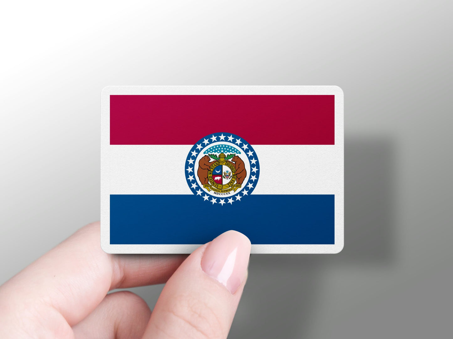 Missouri State Flag Sticker