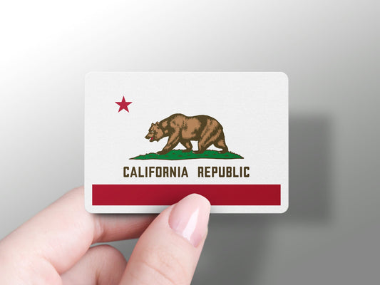 California State Flag Sticker