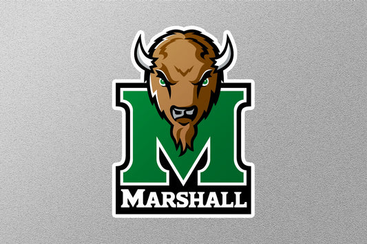 Marshall Thundering Herd Baseball Team Sticker