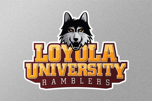 Loyola University Ramblers Sticker