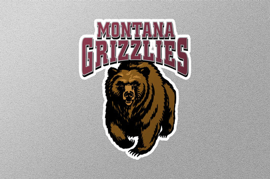 University of Montana Grizzlies Sticker