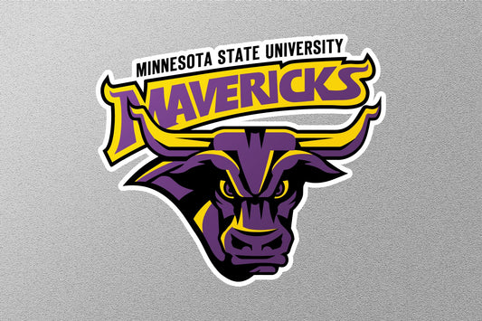 Minnesota State University Mavericks Sticker