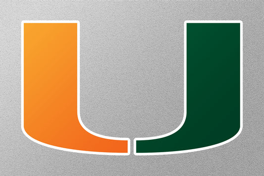 University of Miami Sticker