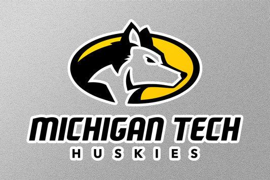 MTU Michigan Technological University Sticker