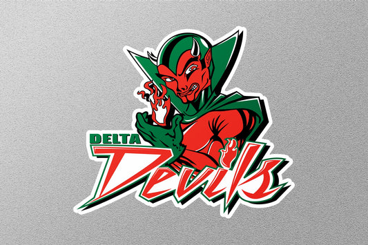 Mississippi Valley State Delta Devils Football Team Sticker