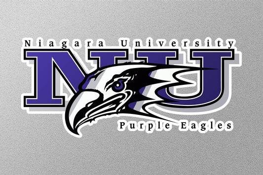 Niagara University Purple Eagle Sticker