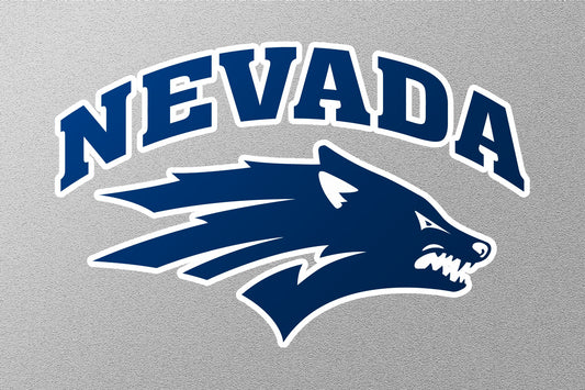 Nevada Wolf Pack Football Team Sticker