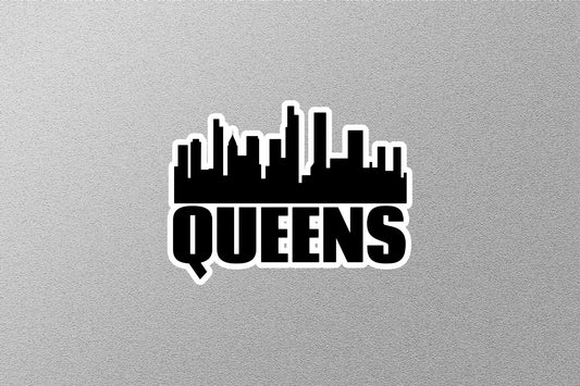 Queens Skyline Sticker