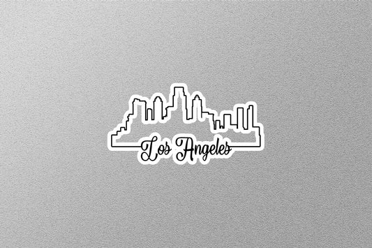 Los Angeles Skyline Sticker