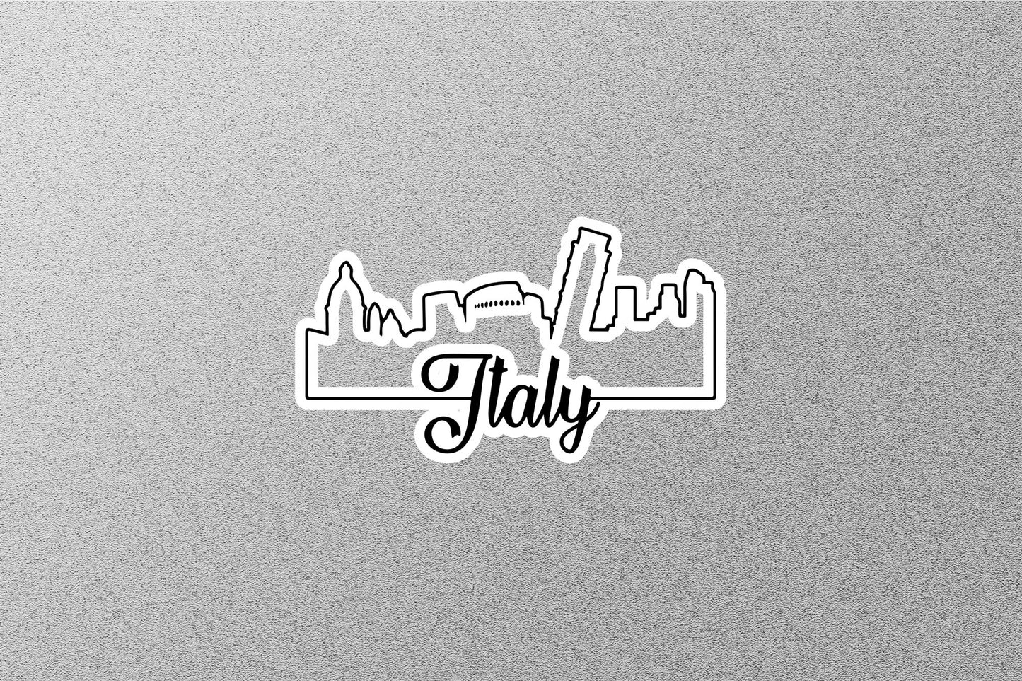 Italy Skyline Sticker