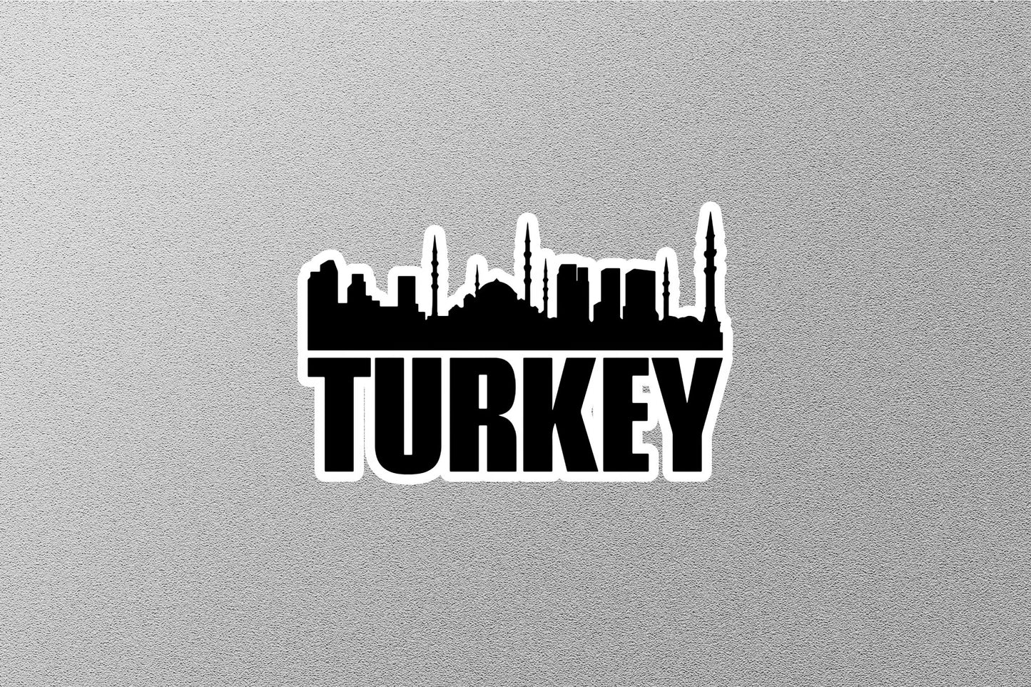 Turkey Skyline Sticker