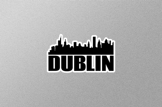 Dublin Skyline Sticker