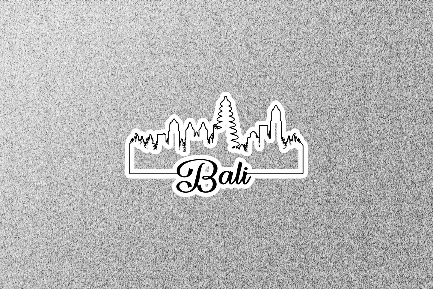 Bali Skyline Sticker