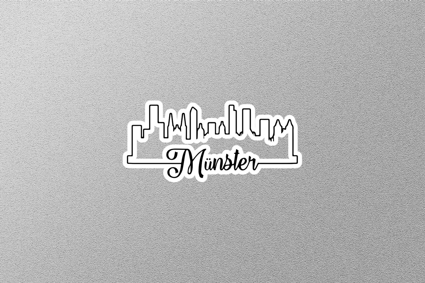 Munster Skyline Sticker