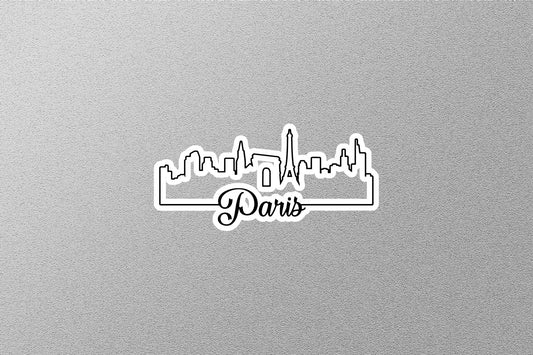 Paris Skyline Sticker