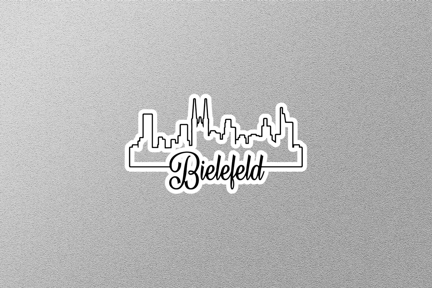 Bielefeld Skyline Sticker