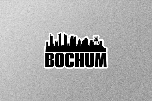 Bochum Skyline Sticker