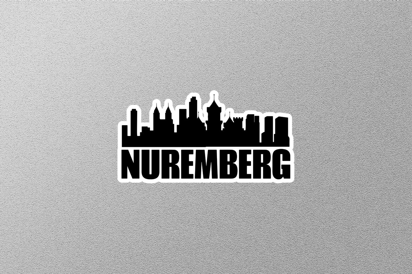 Nuremberg Skyline Sticker