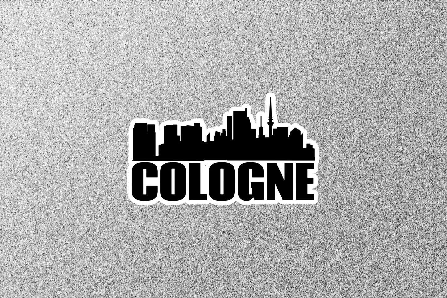 Cologne Skyline Sticker