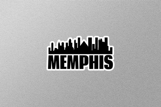 Memphis Skyline Sticker