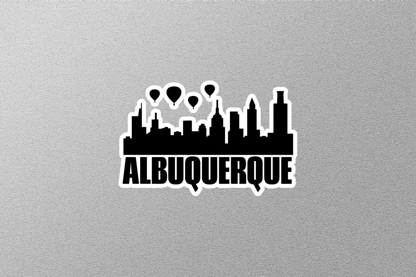 Albuquerque Skyline Sticker