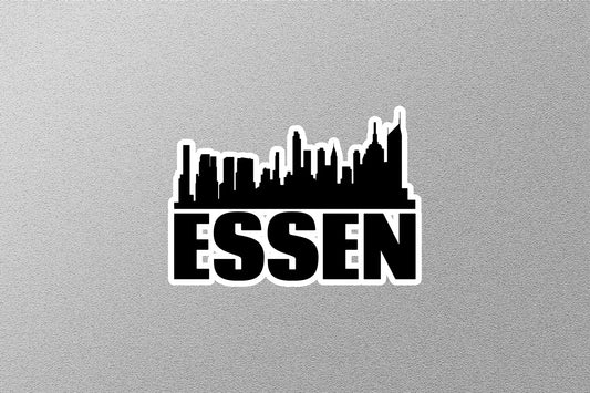 Essen Skyline Sticker