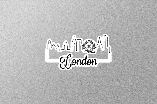 London Skyline Sticker