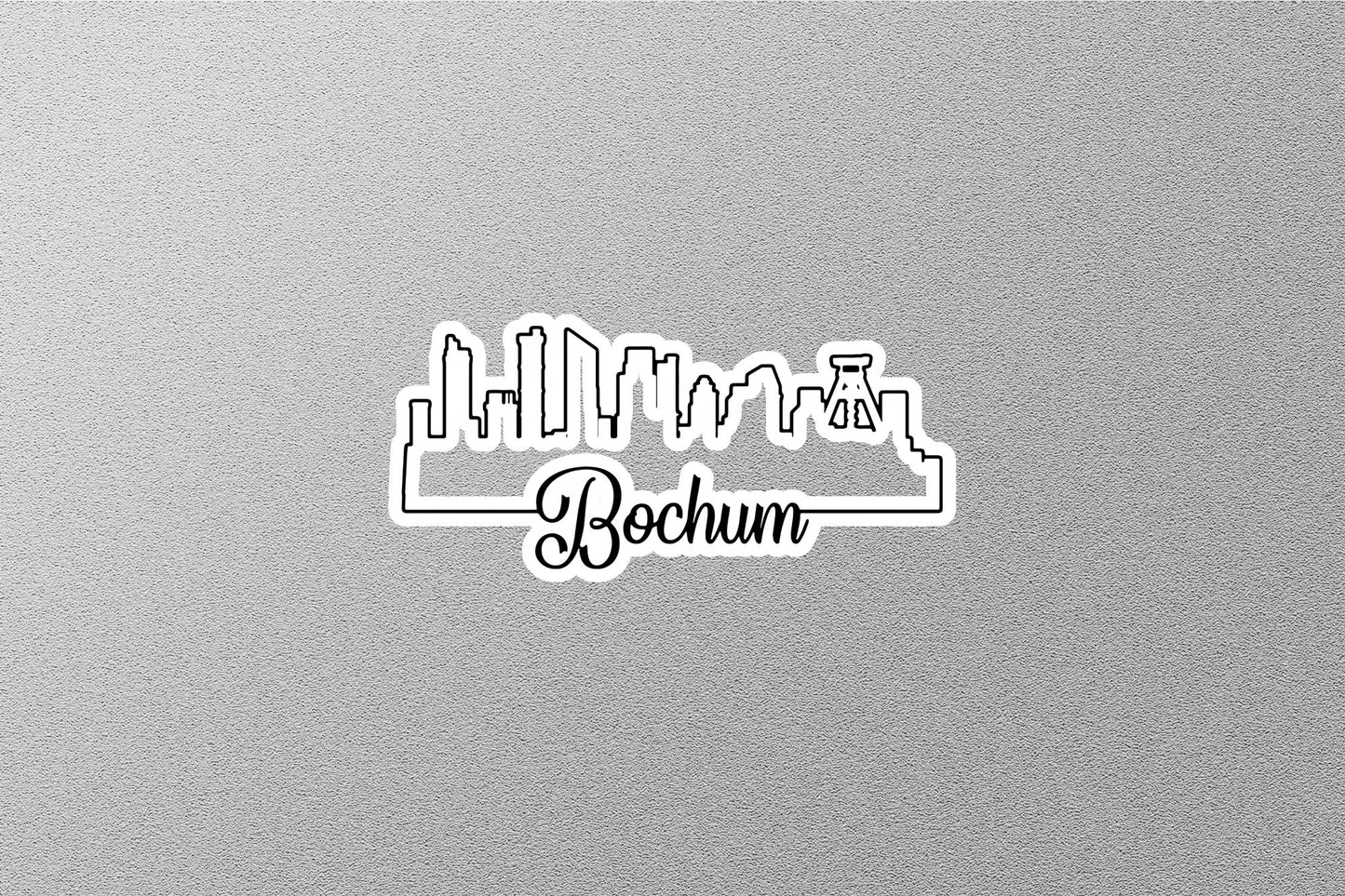 Bochum Skyline Sticker