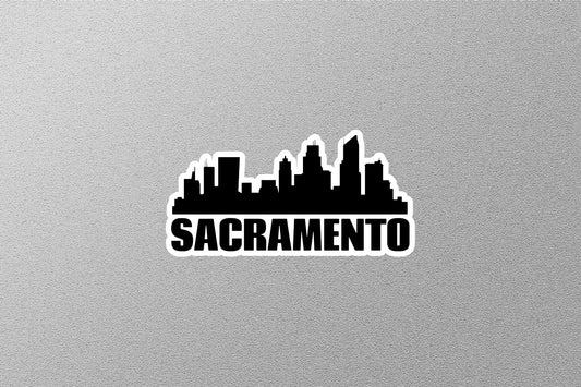 Sacramento Skyline Sticker