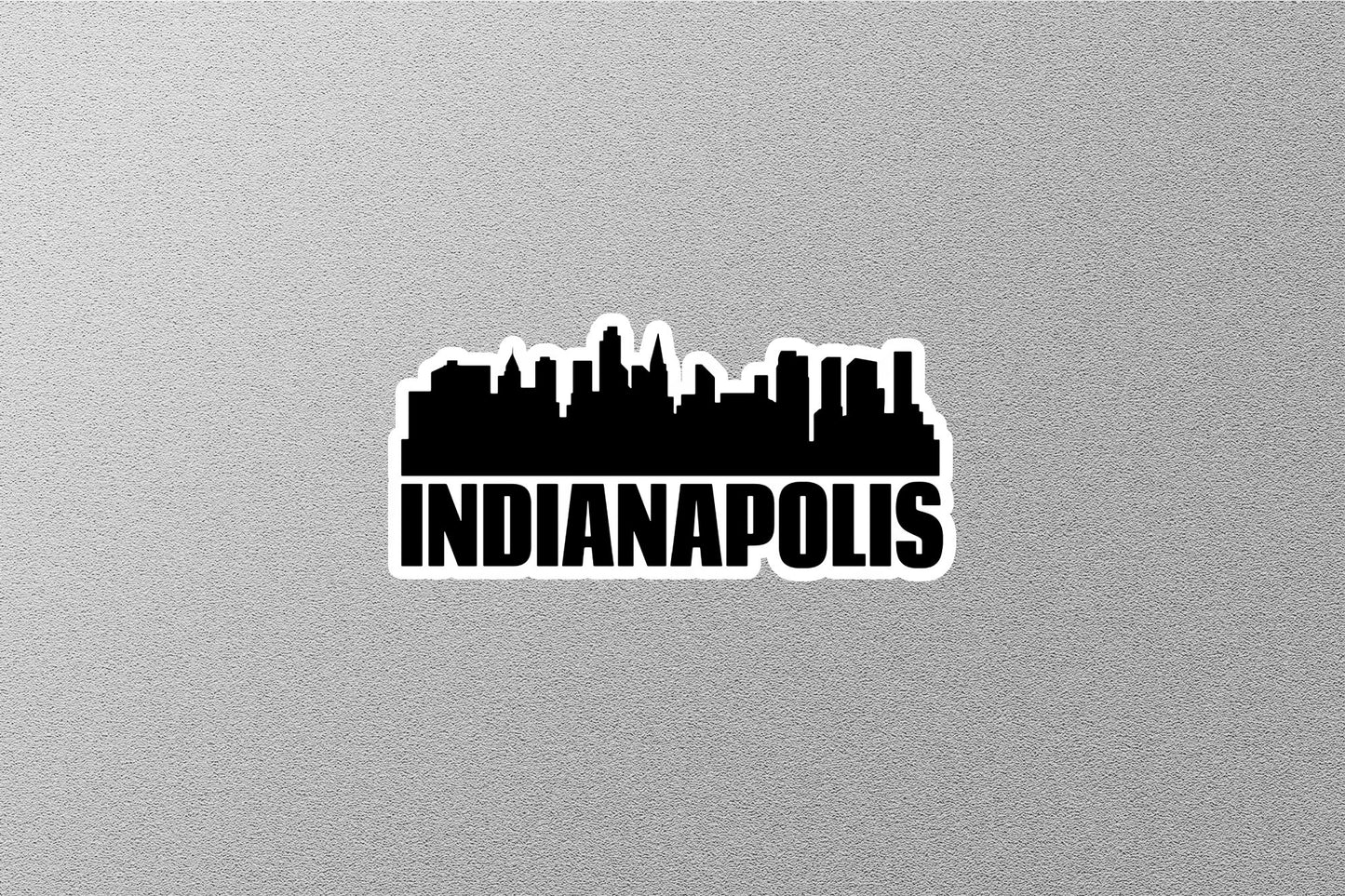 Indianapolis Skyline Sticker