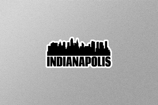 Indianapolis Skyline Sticker