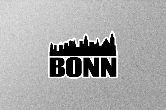 Bonn Skyline Sticker