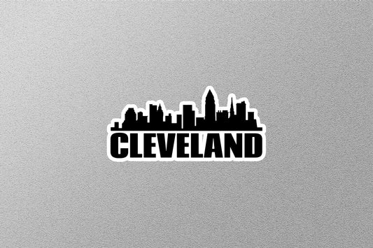 Cleveland Skyline Sticker
