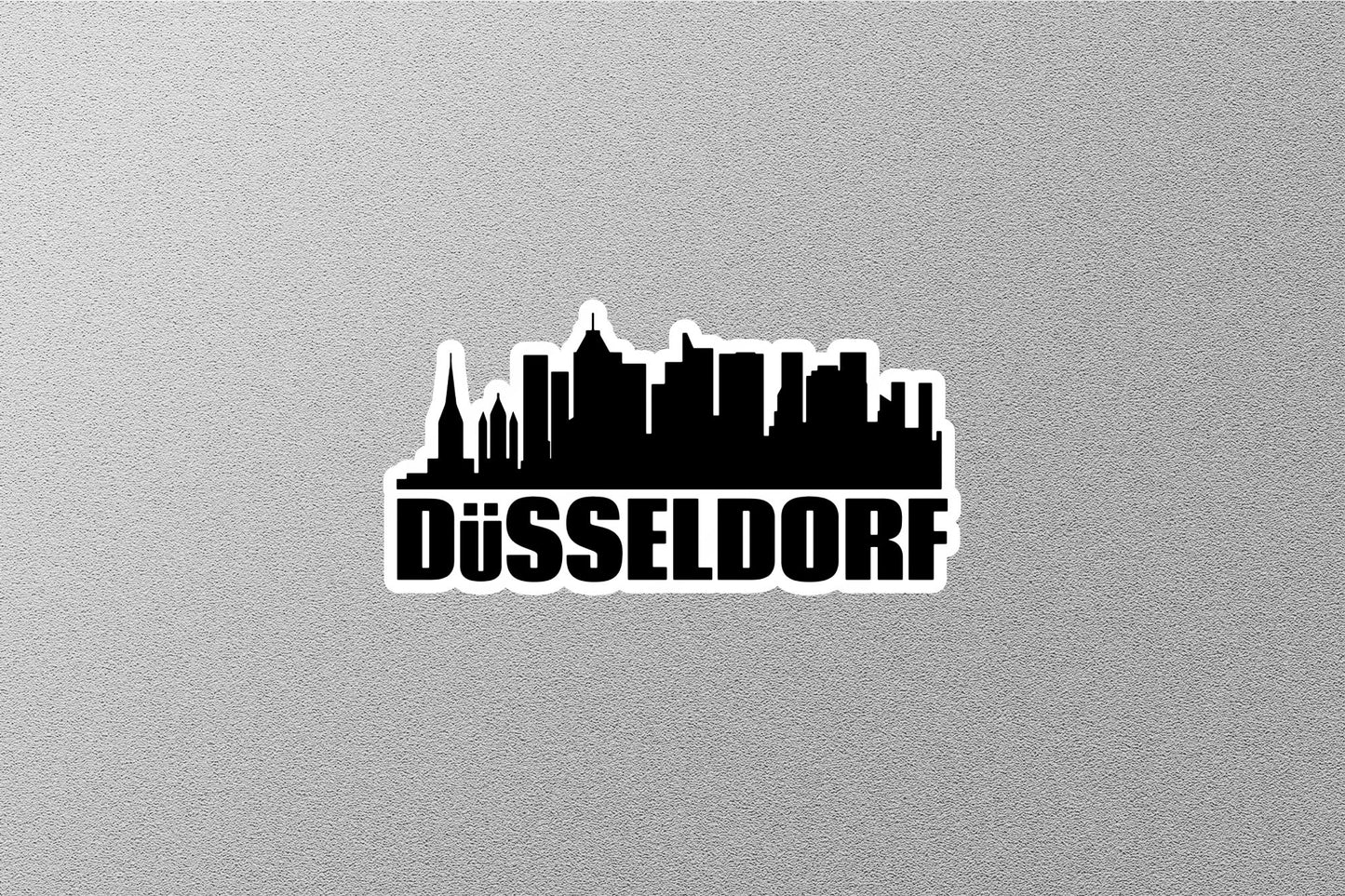 Düsseldorf Skyline Sticker