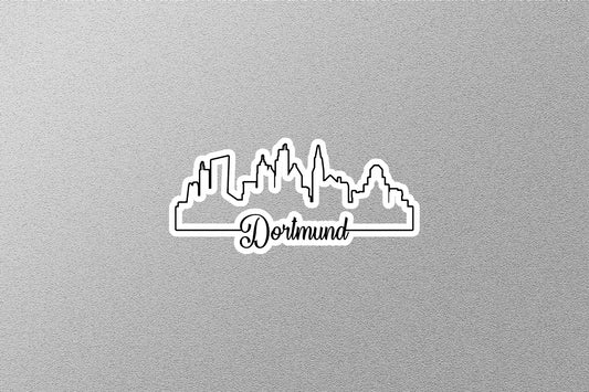 Dortmund Skyline Sticker