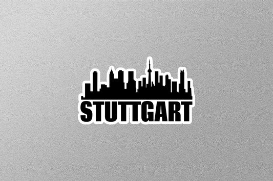 Stuttgart Skyline Sticker
