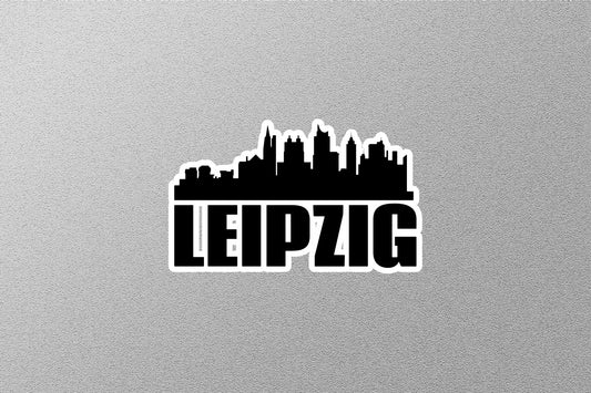 Leipzig Skyline Sticker