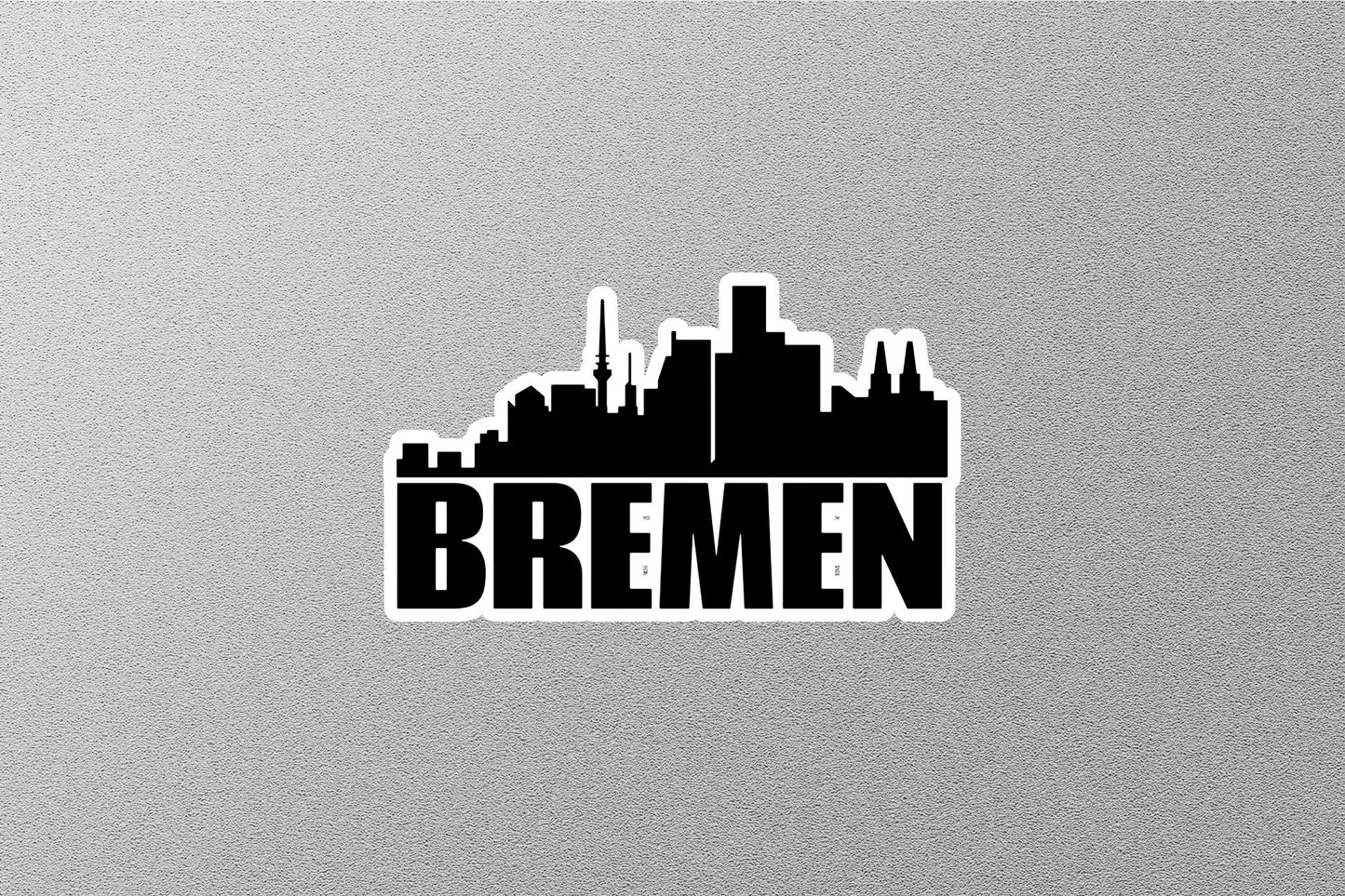 Bremen Skyline Sticker
